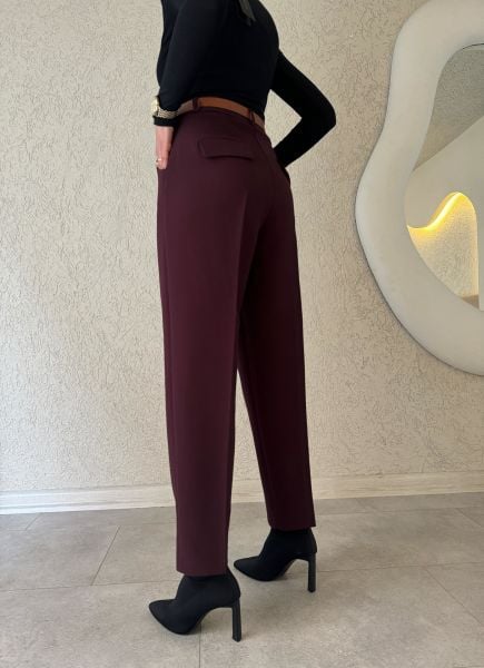Lady Kemerli Havuç Pantolon