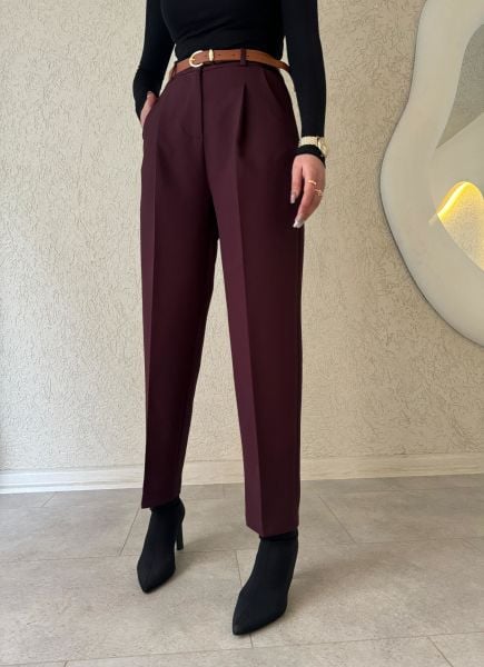 Lady Kemerli Havuç Pantolon