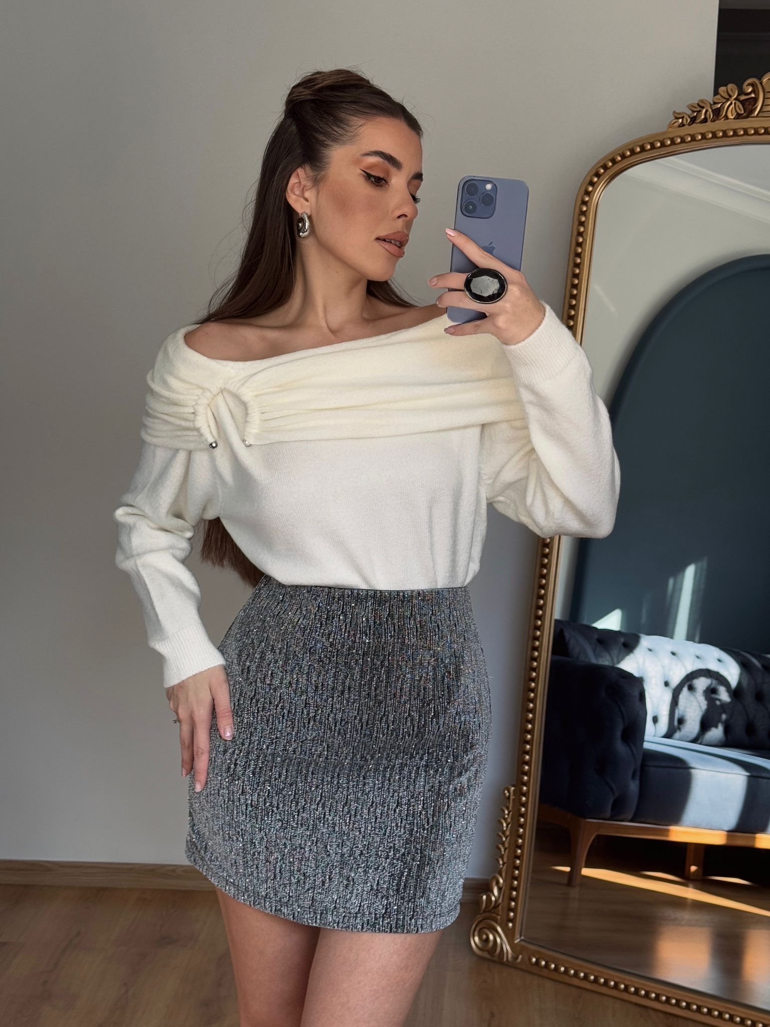 Mophel Simli Etek